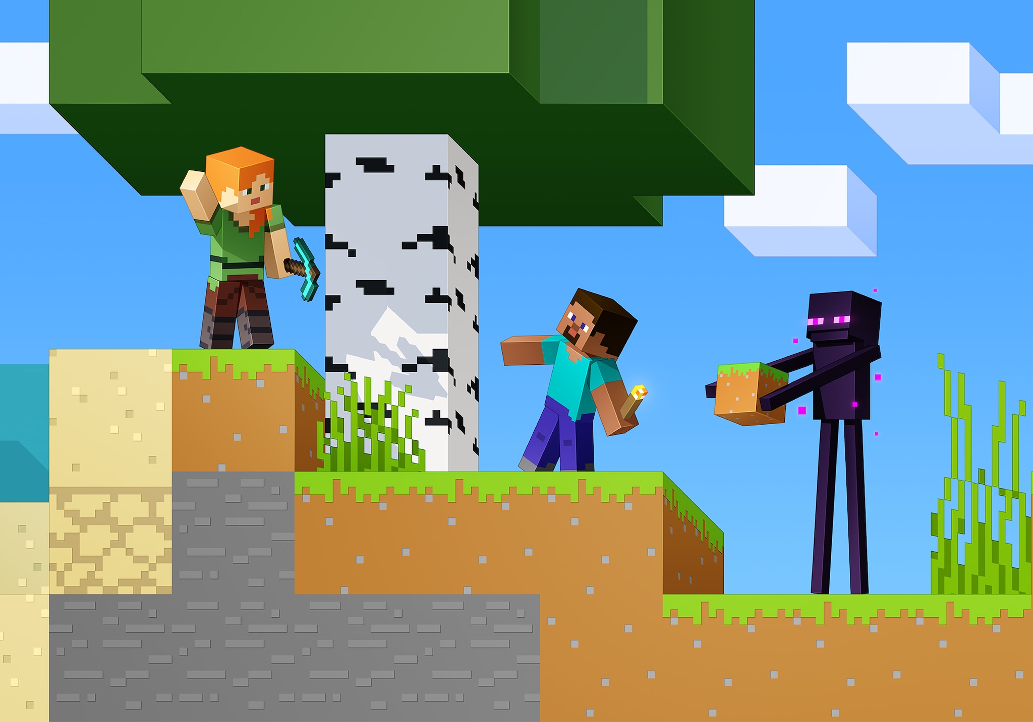 Minecraft bestaat vijftien jaar: 'In Minecraft kan alles'